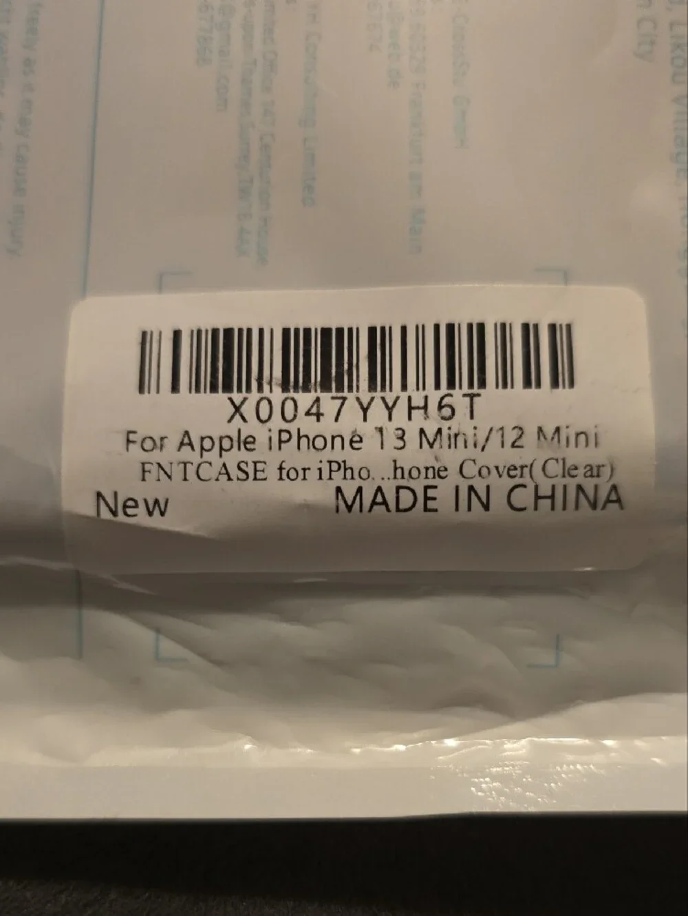 FNTCASE clear magnetic phone case for the iPhone 12/13 mini